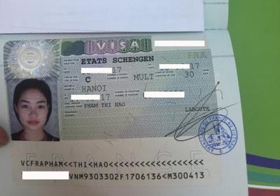 Chúc mừng chị Phạm Thị Hảo và con gái đã có visa Schengen